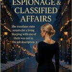 Lipstick, Espionage & Classified Affairs_A sharp, stylish thriller-romance cocktail: secrets, misdirection, and just enough lipstick to make it look accidental.